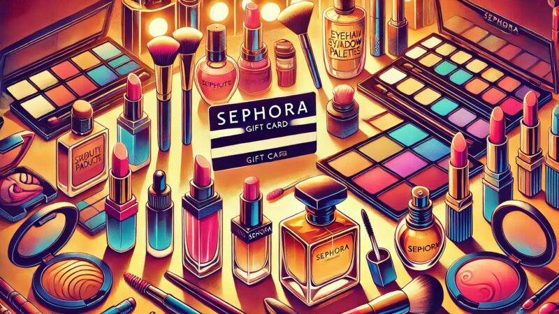 Que peut-on acheter avec une carte cadeau Sephora à gagner ?