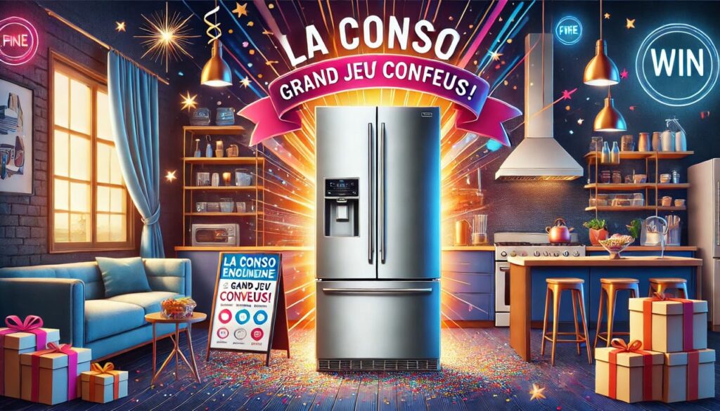 Comment maximiser vos chances de gagner le frigo américain de la Conso Enquête ?