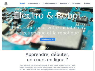 Electro-Robot : l’essentiel pour votre initiation à l’électronique et à la robotique