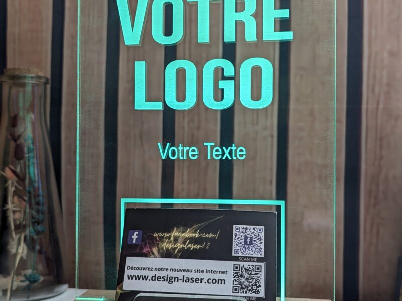 Design Laser - Lampe LED personnalisées