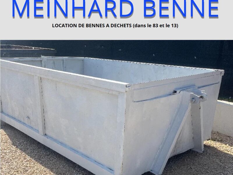 Meinhard benne: Location de benne
