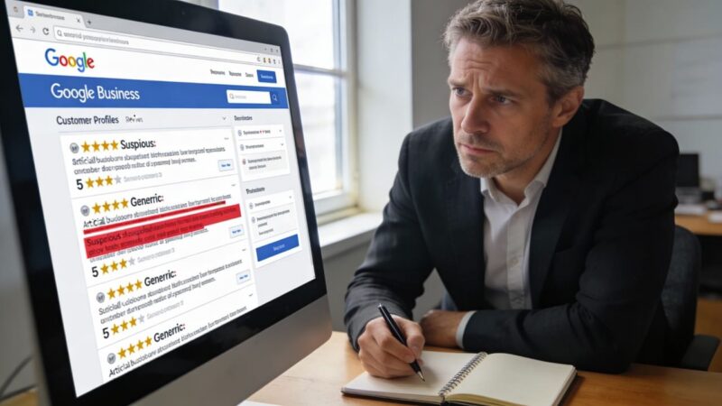 Faux avis Google : pourquoi c'est un risque majeur pour votre PME