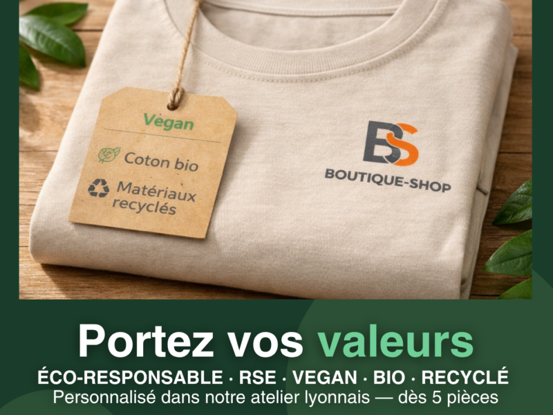 Boutique-Shop.fr : Marquage Textile Pro